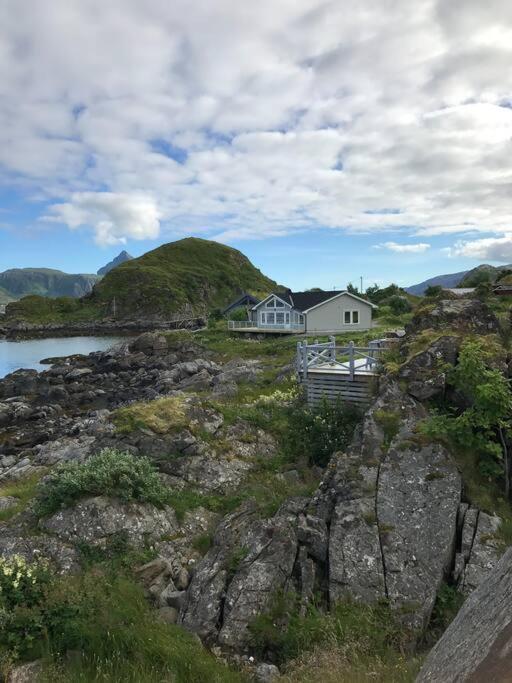 Hytte Ved Sjoen Napp Esterno foto