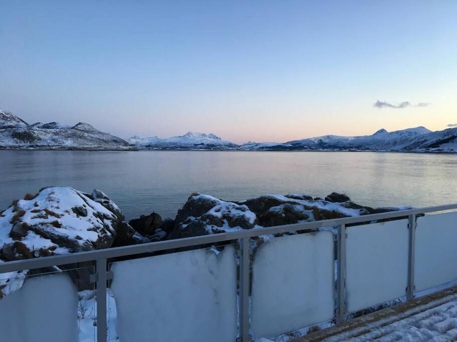 Hytte Ved Sjoen Napp Esterno foto