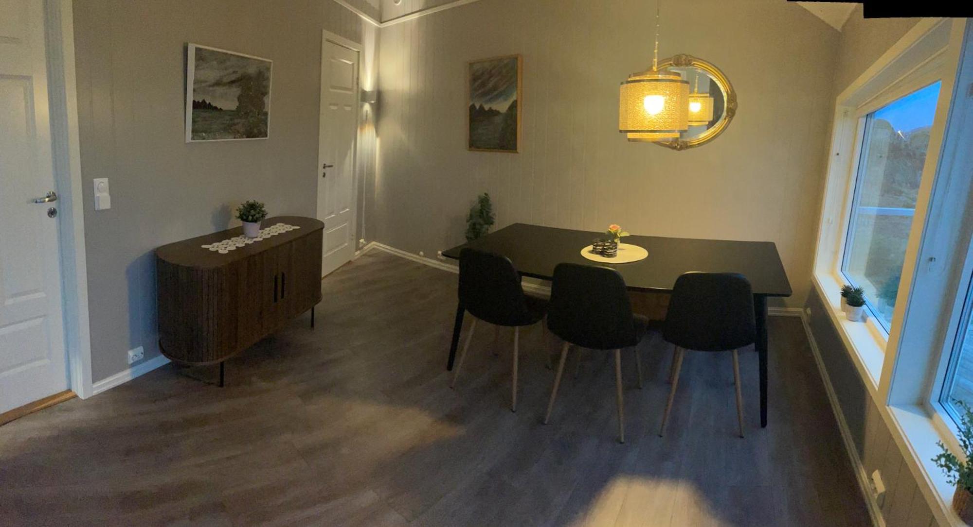 Hytte Ved Sjoen Napp Esterno foto