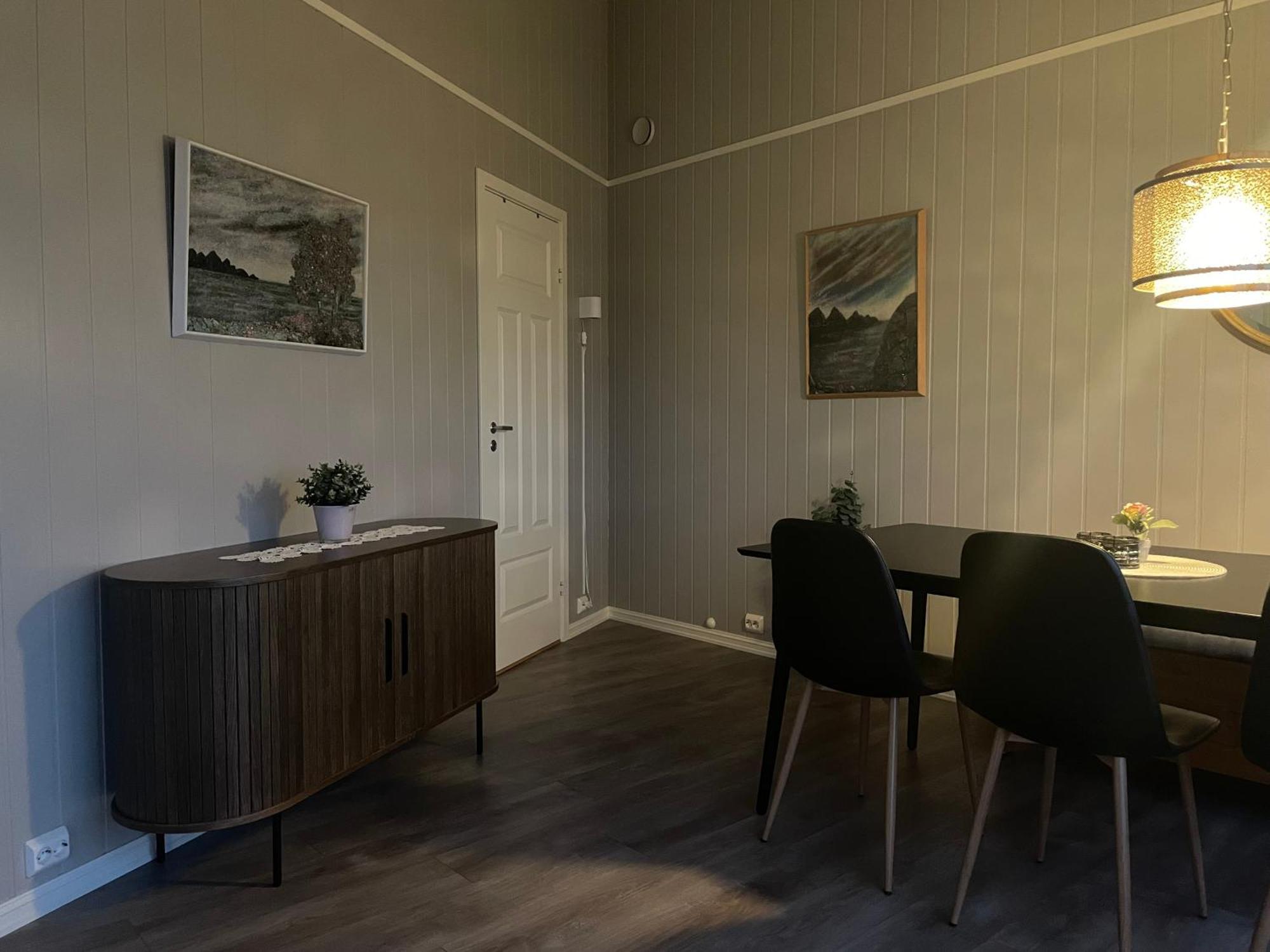 Hytte Ved Sjoen Napp Esterno foto